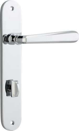 IVER COPENHAGEN DOOR LEVER HANDLE ON OVAL BACKPLATE - CUSTOMISE TO YOUR NEEDS