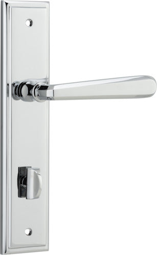 IVER COPENHAGEN DOOR LEVER HANDLE ON STEPPED BACKPLATE - CUSTOMISE TO YOUR NEEDS