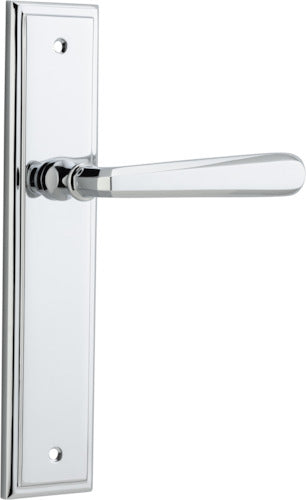 IVER COPENHAGEN DOOR LEVER HANDLE ON STEPPED BACKPLATE - CUSTOMISE TO YOUR NEEDS