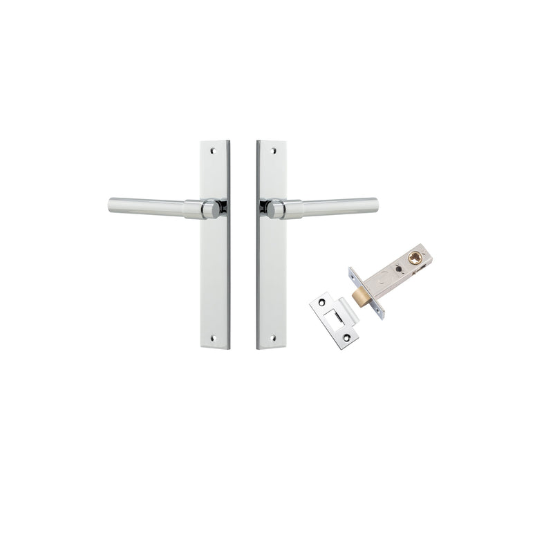 IVER HELSINKI DOOR LEVER HANDLE ON RECTANGULAR BACKPLATE - CUSTOMISE TO YOUR NEEDS