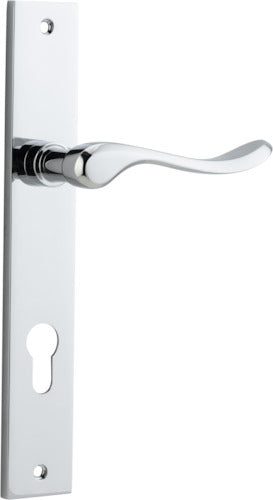 IVER STIRLING DOOR LEVER HANDLE ON RECTANGULAR BACKPLATE - CUSTOMISE TO YOUR NEEDS