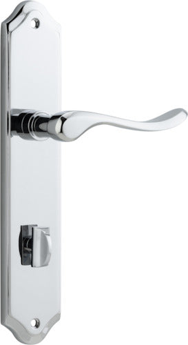 IVER STIRLING DOOR LEVER HANDLE ON SHOULDERED BACKPLATE - CUSTOMISE TO YOUR NEEDS