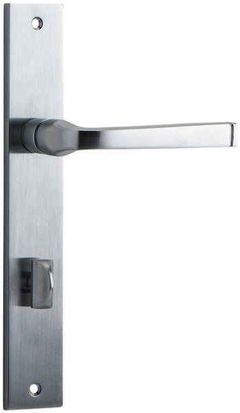 IVER ANNECY DOOR LEVER HANDLE ON RECTANGULAR BACKPLATE - CUSTOMISE TO YOUR NEEDS