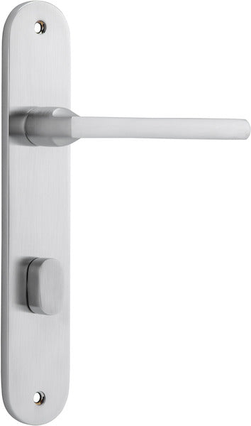 IVER BALTIMORE DOOR LEVER HANDLE ON OVAL BACKPLATE - CUSTOMISE TO YOUR NEEDS