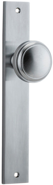 IVER PADDINGTON DOOR KNOB ON RECTANGULAR BACKPLATE - CUSTOMISE TO YOUR NEEDS