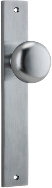 IVER CAMBRIDGE DOOR KNOB ON RECTANGULAR BACKPLATE - CUSTOMISE TO YOUR NEEDS