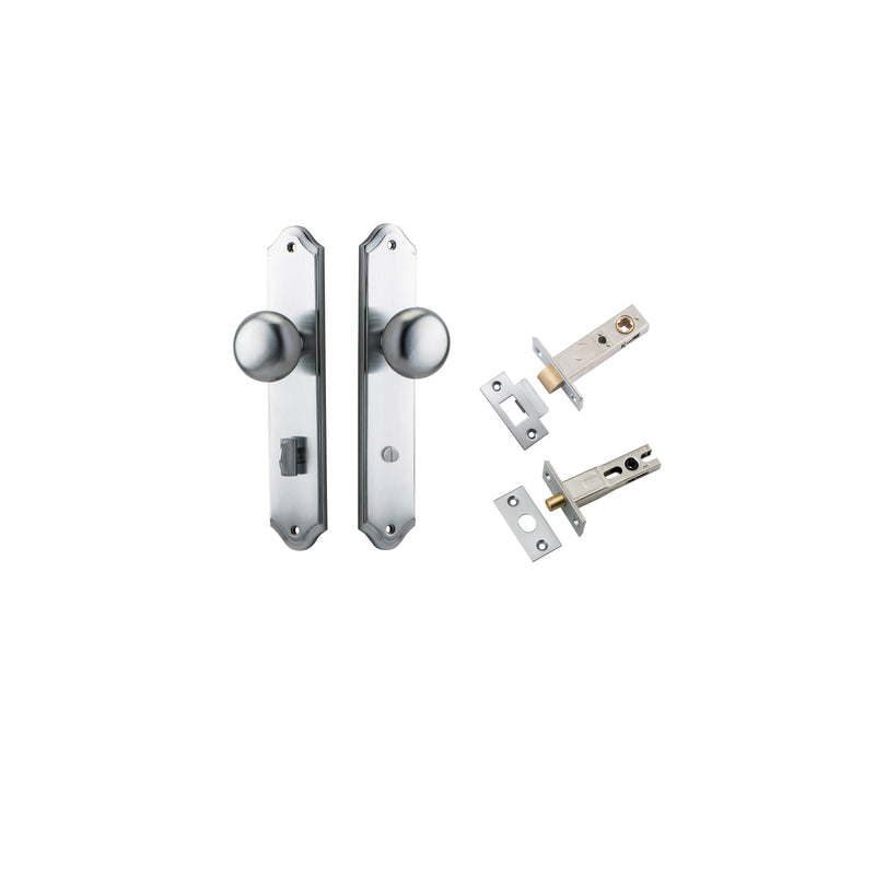 IVER CAMBRIDGE DOOR KNOB ON SHOULDERED BACKPLATE - CUSTOMISE TO YOUR NEEDS