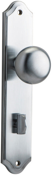 IVER CAMBRIDGE DOOR KNOB ON SHOULDERED BACKPLATE - CUSTOMISE TO YOUR NEEDS