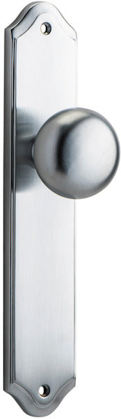 IVER CAMBRIDGE DOOR KNOB ON SHOULDERED BACKPLATE - CUSTOMISE TO YOUR NEEDS