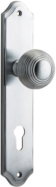 IVER GUILDFORD DOOR KNOB ON SHOULDERED BACKPLATE - CUSTOMISE TO YOUR NEEDS