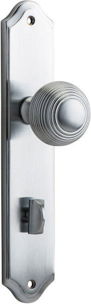 IVER GUILDFORD DOOR KNOB ON SHOULDERED BACKPLATE - CUSTOMISE TO YOUR NEEDS