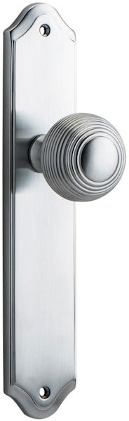 IVER GUILDFORD DOOR KNOB ON SHOULDERED BACKPLATE - CUSTOMISE TO YOUR NEEDS