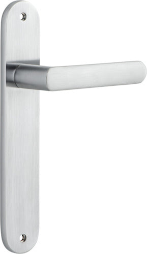 IVER OSAKA DOOR LEVER HANDLE ON OVAL BACKPLATE - CUSTOMISE TO YOUR NEEDS