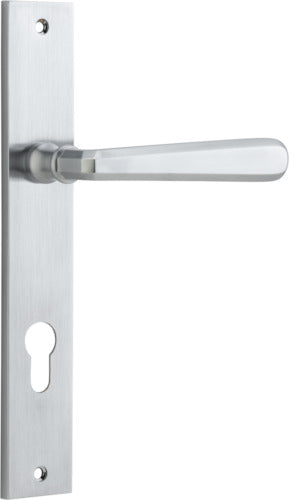 IVER COPENHAGEN DOOR LEVER HANDLE ON RECTANGULAR BACKPLATE - CUSTOMISE TO YOUR NEEDS