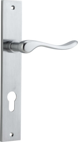 IVER STIRLING DOOR LEVER HANDLE ON RECTANGULAR BACKPLATE - CUSTOMISE TO YOUR NEEDS