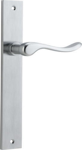 IVER STIRLING DOOR LEVER HANDLE ON RECTANGULAR BACKPLATE - CUSTOMISE TO YOUR NEEDS