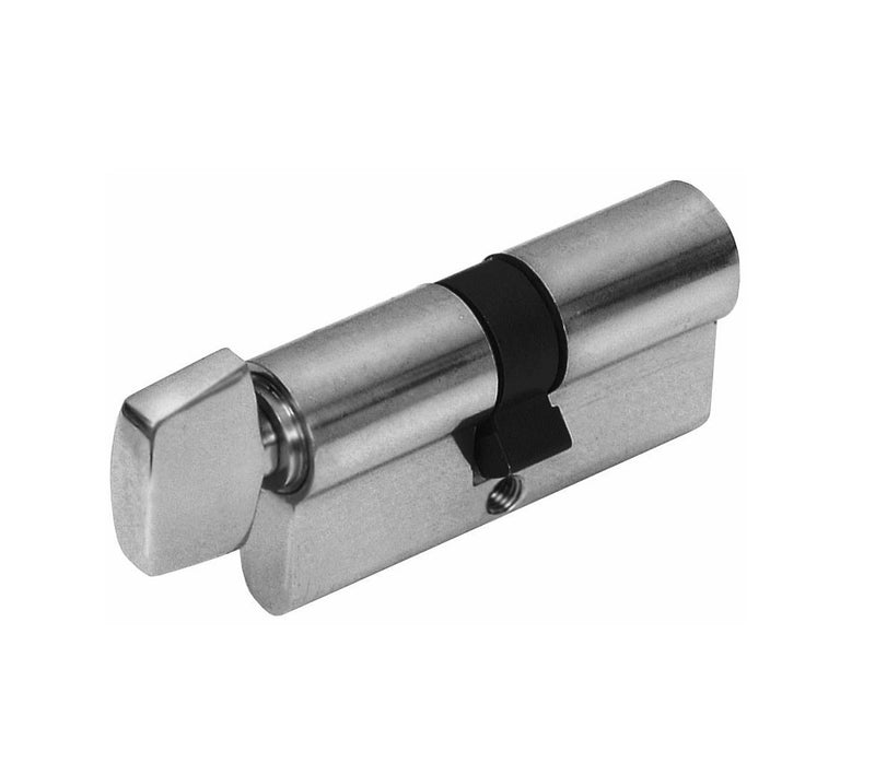 ZANDA EURO PROFILE CYLINDER 70MM – 6 PIN SATIN CHROME