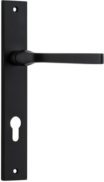 IVER ANNECY DOOR LEVER HANDLE ON RECTANGULAR BACKPLATE - CUSTOMISE TO YOUR NEEDS