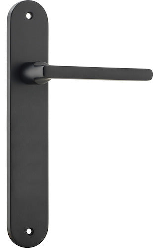 IVER BALTIMORE DOOR LEVER HANDLE ON OVAL BACKPLATE - CUSTOMISE TO YOUR NEEDS