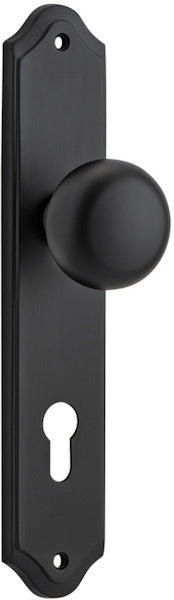 IVER CAMBRIDGE DOOR KNOB ON SHOULDERED BACKPLATE - CUSTOMISE TO YOUR NEEDS