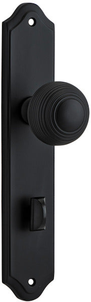 IVER GUILDFORD DOOR KNOB ON SHOULDERED BACKPLATE - CUSTOMISE TO YOUR NEEDS