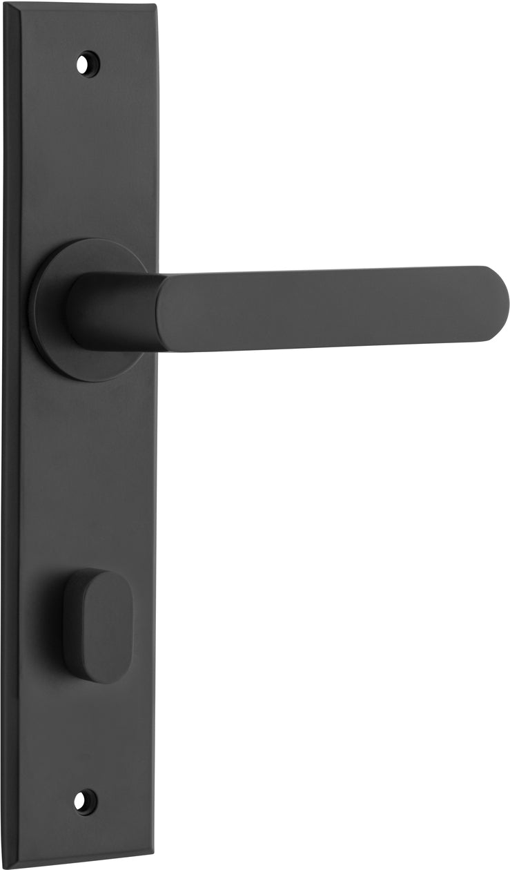 IVER OSAKA DOOR LEVER HANDLE ON CHAMFERED BACKPLATE - CUSTOMISE TO YOUR NEEDS