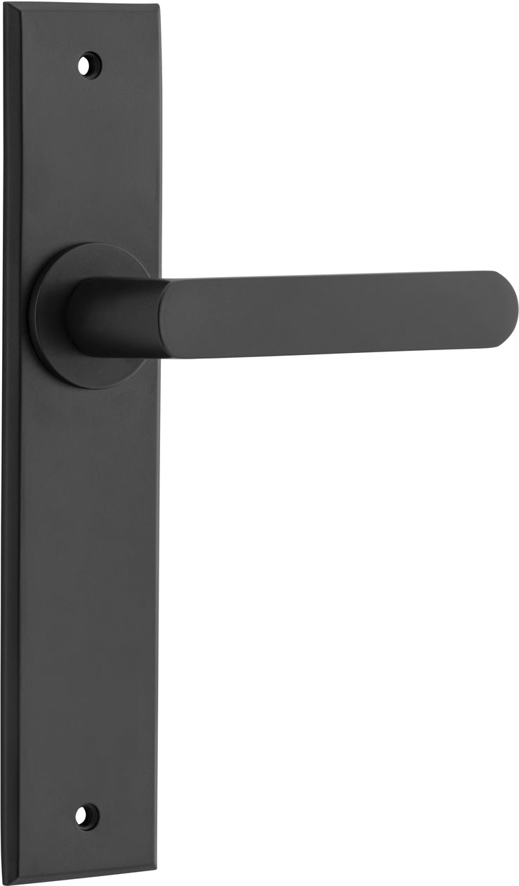 IVER OSAKA DOOR LEVER HANDLE ON CHAMFERED BACKPLATE - CUSTOMISE TO YOUR NEEDS