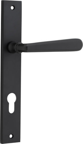 IVER COPENHAGEN DOOR LEVER HANDLE ON RECTANGULAR BACKPLATE - CUSTOMISE TO YOUR NEEDS