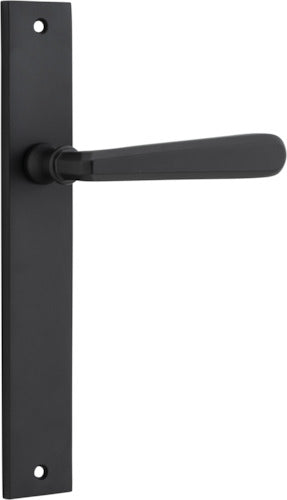 IVER COPENHAGEN DOOR LEVER HANDLE ON RECTANGULAR BACKPLATE - CUSTOMISE TO YOUR NEEDS