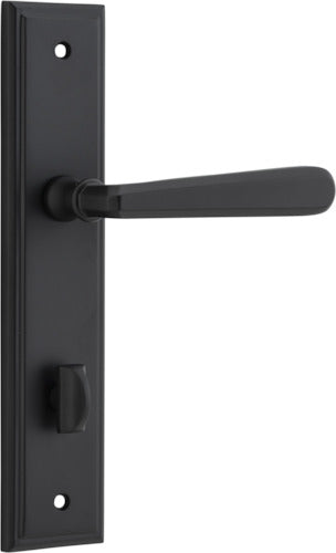 IVER COPENHAGEN DOOR LEVER HANDLE ON STEPPED BACKPLATE - CUSTOMISE TO YOUR NEEDS