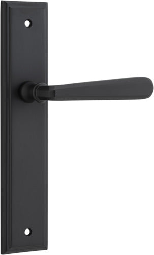 IVER COPENHAGEN DOOR LEVER HANDLE ON STEPPED BACKPLATE - CUSTOMISE TO YOUR NEEDS