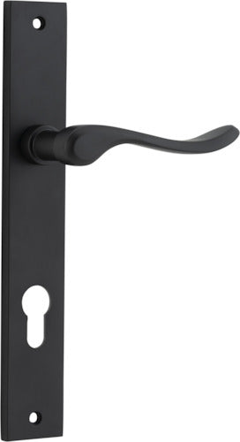 IVER STIRLING DOOR LEVER HANDLE ON RECTANGULAR BACKPLATE - CUSTOMISE TO YOUR NEEDS