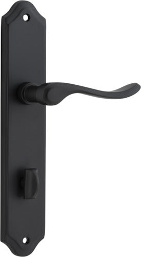 IVER STIRLING DOOR LEVER HANDLE ON SHOULDERED BACKPLATE - CUSTOMISE TO YOUR NEEDS