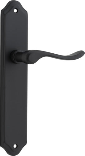 IVER STIRLING DOOR LEVER HANDLE ON SHOULDERED BACKPLATE - CUSTOMISE TO YOUR NEEDS