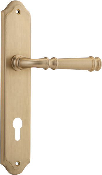 IVER VERONA DOOR LEVER HANDLE ON SHOULDERED BACKPLATE - CUSTOMISE TO YOUR NEEDS