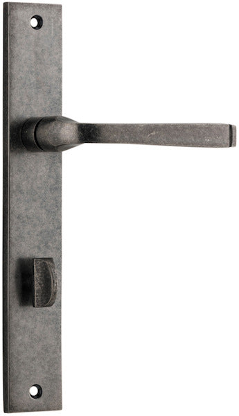 IVER ANNECY DOOR LEVER HANDLE ON RECTANGULAR BACKPLATE - CUSTOMISE TO YOUR NEEDS