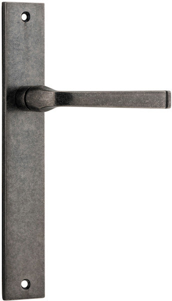 IVER ANNECY DOOR LEVER HANDLE ON RECTANGULAR BACKPLATE - CUSTOMISE TO YOUR NEEDS