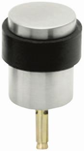 Austyle Door Stop, Round, Bolt Fix SS PVD PB 40mm