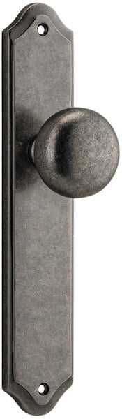 IVER CAMBRIDGE DOOR KNOB ON SHOULDERED BACKPLATE - CUSTOMISE TO YOUR NEEDS