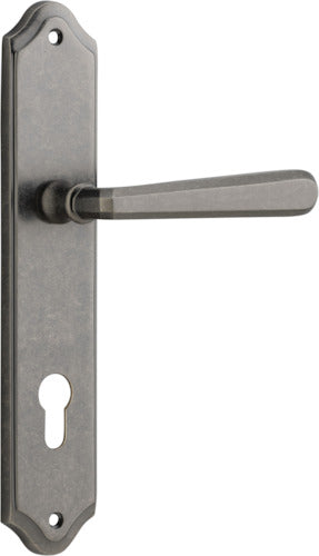 IVER COPENHAGEN DOOR LEVER HANDLE ON SHOULDERED BACKPLATE - CUSTOMISE TO YOUR NEEDS