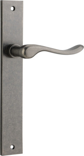 IVER STIRLING DOOR LEVER HANDLE ON RECTANGULAR BACKPLATE - CUSTOMISE TO YOUR NEEDS