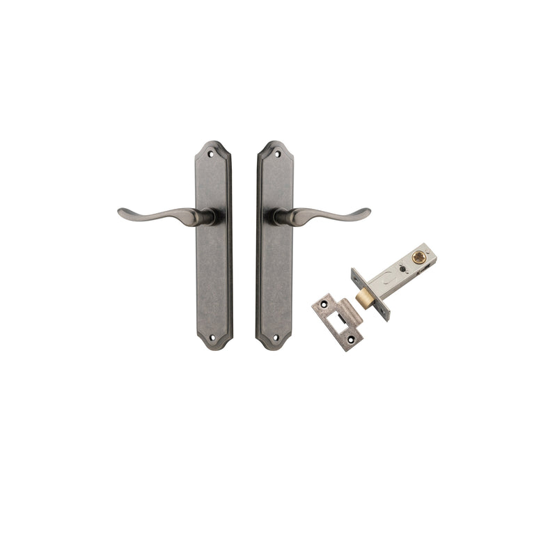 IVER STIRLING DOOR LEVER HANDLE ON SHOULDERED BACKPLATE - CUSTOMISE TO YOUR NEEDS