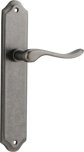 IVER STIRLING DOOR LEVER HANDLE ON SHOULDERED BACKPLATE - CUSTOMISE TO YOUR NEEDS