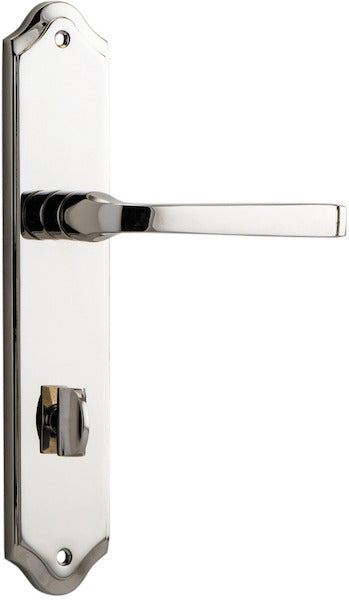 IVER ANNECY DOOR LEVER HANDLE ON SHOULDERED BACKPLATE - CUSTOMISE TO YOUR NEEDS