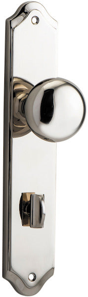 IVER CAMBRIDGE DOOR KNOB ON SHOULDERED BACKPLATE - CUSTOMISE TO YOUR NEEDS