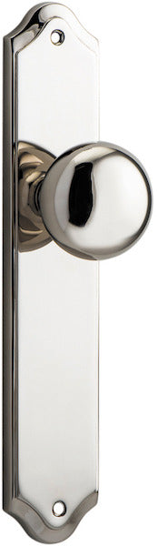 IVER CAMBRIDGE DOOR KNOB ON SHOULDERED BACKPLATE - CUSTOMISE TO YOUR NEEDS