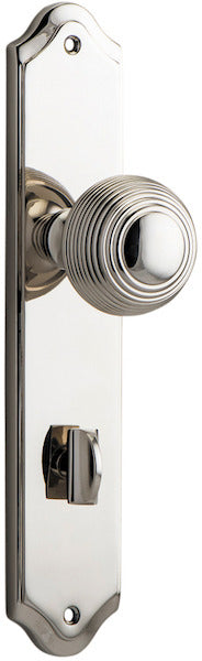 IVER GUILDFORD DOOR KNOB ON SHOULDERED BACKPLATE - CUSTOMISE TO YOUR NEEDS