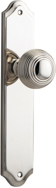 IVER GUILDFORD DOOR KNOB ON SHOULDERED BACKPLATE - CUSTOMISE TO YOUR NEEDS