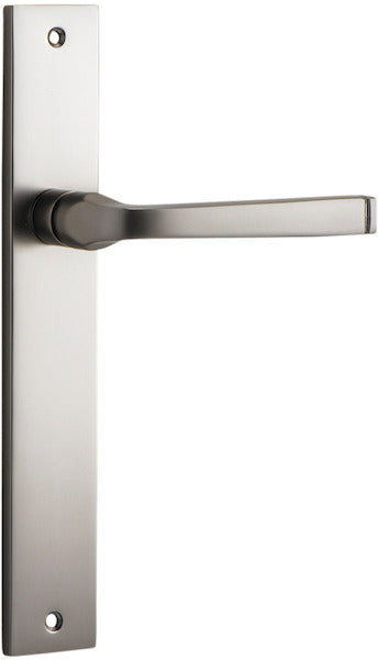 IVER ANNECY DOOR LEVER HANDLE ON RECTANGULAR BACKPLATE - CUSTOMISE TO YOUR NEEDS