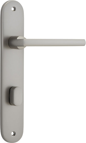 IVER BALTIMORE DOOR LEVER HANDLE ON OVAL BACKPLATE - CUSTOMISE TO YOUR NEEDS